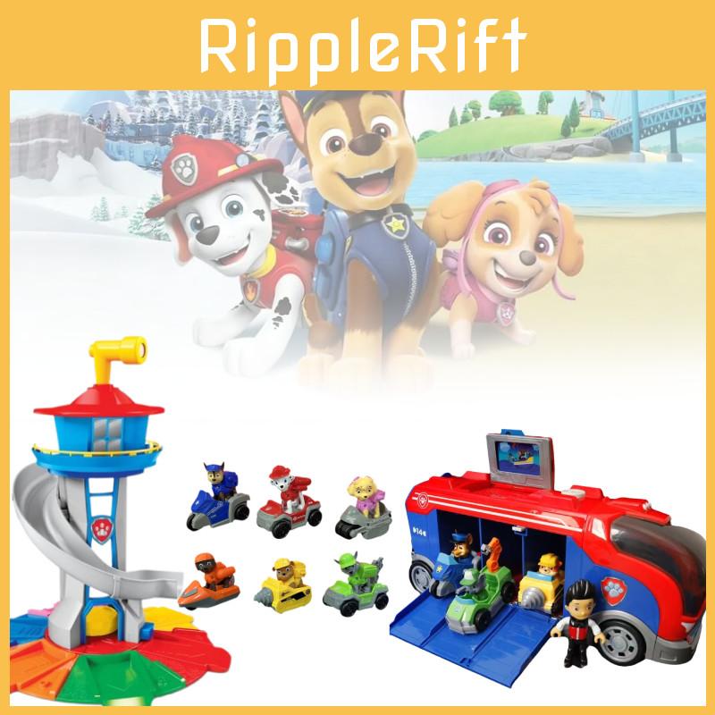 Cute Dog Themed Pullback Bus Toy 32.5cm Bright Colors For Kids Learning Fun