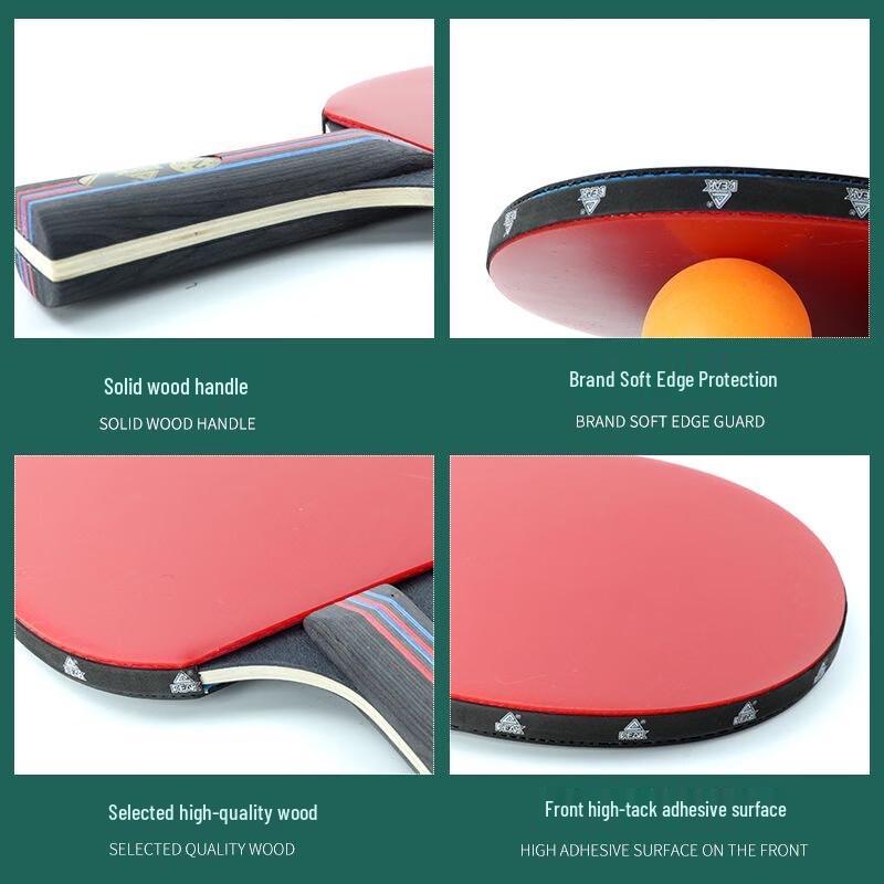 Peak High Elasticity Table Tennis Racket Set