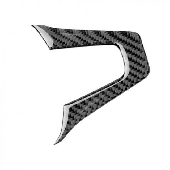 Carbon Fiber Car Steering Wheel Trim Sticker For Mercedes Benz A C W204 GLA CLA