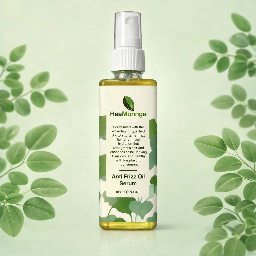 HeaMoringa Anti Frizz Oil Serum, 100 ml