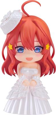 Figura de plástico pintada a mano Nendoroid The Quintessential Quintuplets Satsuki Nakano Wedding Dress. Sin escala
