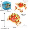4D Insect Model Toy Set: Ladybug, Stag Beetle, Centipede, Ant, Fly, Mantis