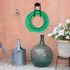 Iron Metal Garden Hose Holder Wall Mounted Compact Water Hose Holder Easy Installation Garden Water Pipe Hook