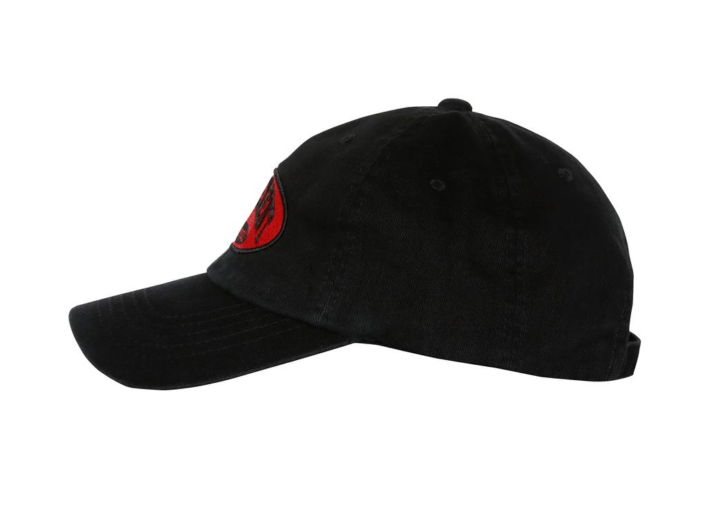 LENGAGEMENT Arch Logo Ball Cap [Black-Red]