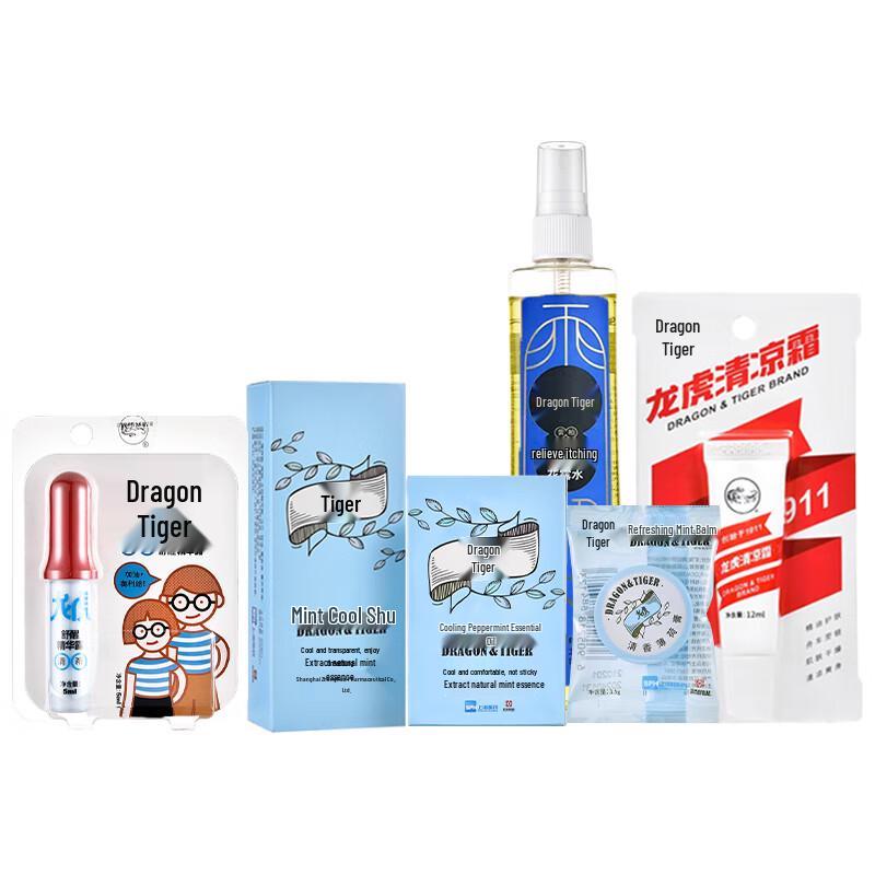 

Longhu Cooling Peppermint Oil Set