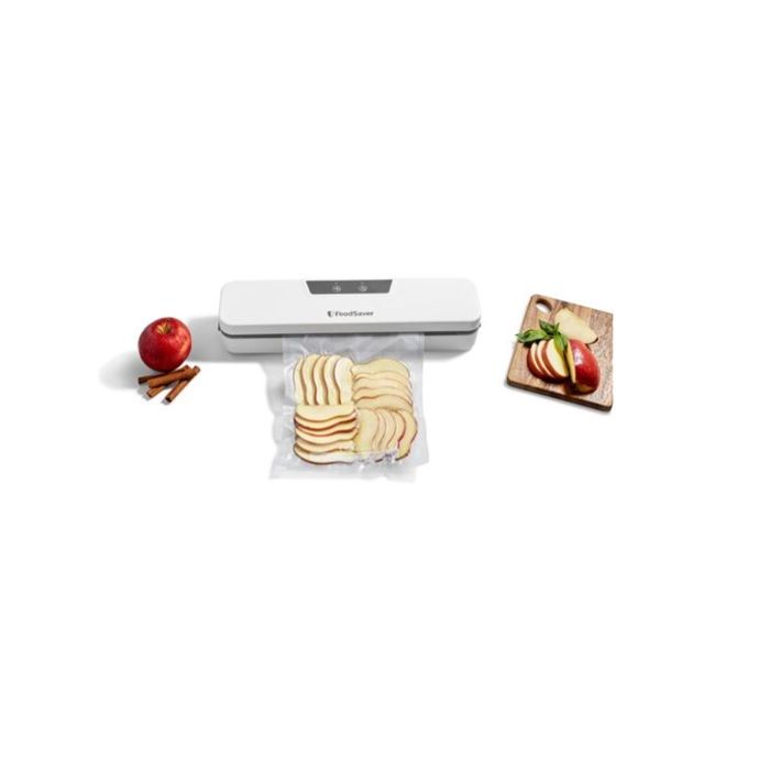 Emballeuse sous vide - Foodsaver - VS0290X - 80 watts - Conservation jusqu'à 5 fois plus longtemps - Blanc