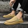 Fashion High-quality Men's Shoes,Breathable Canvas Shoes,lightweight Soft Soled Handmade Cloth Shoe,summer Casual Shoes Zapatos Casuales