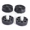 4 Pcs M8x10/14/18/28mm Thread Adjustable Table Foot Table Desk Furniture Leg Screw Levelling Foot Glide Leveler Feet Base 30mm