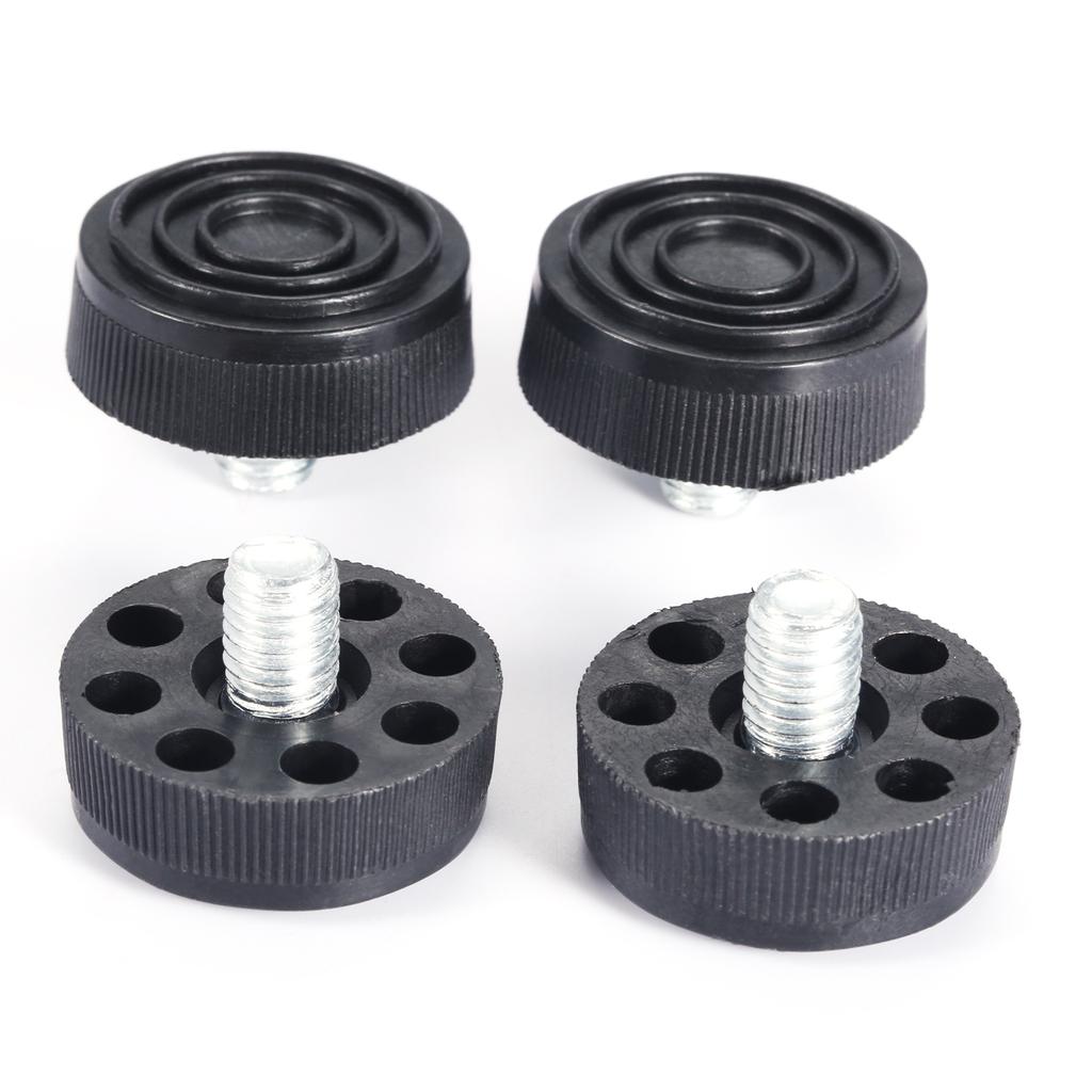 4 Pcs M8x10/14/18/28mm Thread Adjustable Table Foot Table Desk Furniture Leg Screw Levelling Foot Glide Leveler Feet Base 30mm