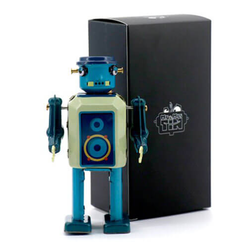 Mr & Mrs Tin Mechanic Bot Design B (Vinyl)