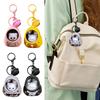 Bear Keychain Sturdy ABS Key Holder Lovely Designs LED Light Glowing for Women and Kids Backpack Purse Ornament