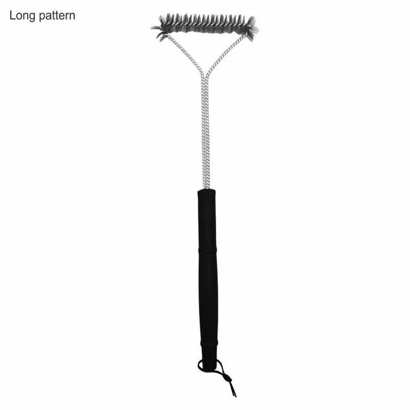 Long Handle BBQ Grill Cleaning Brush