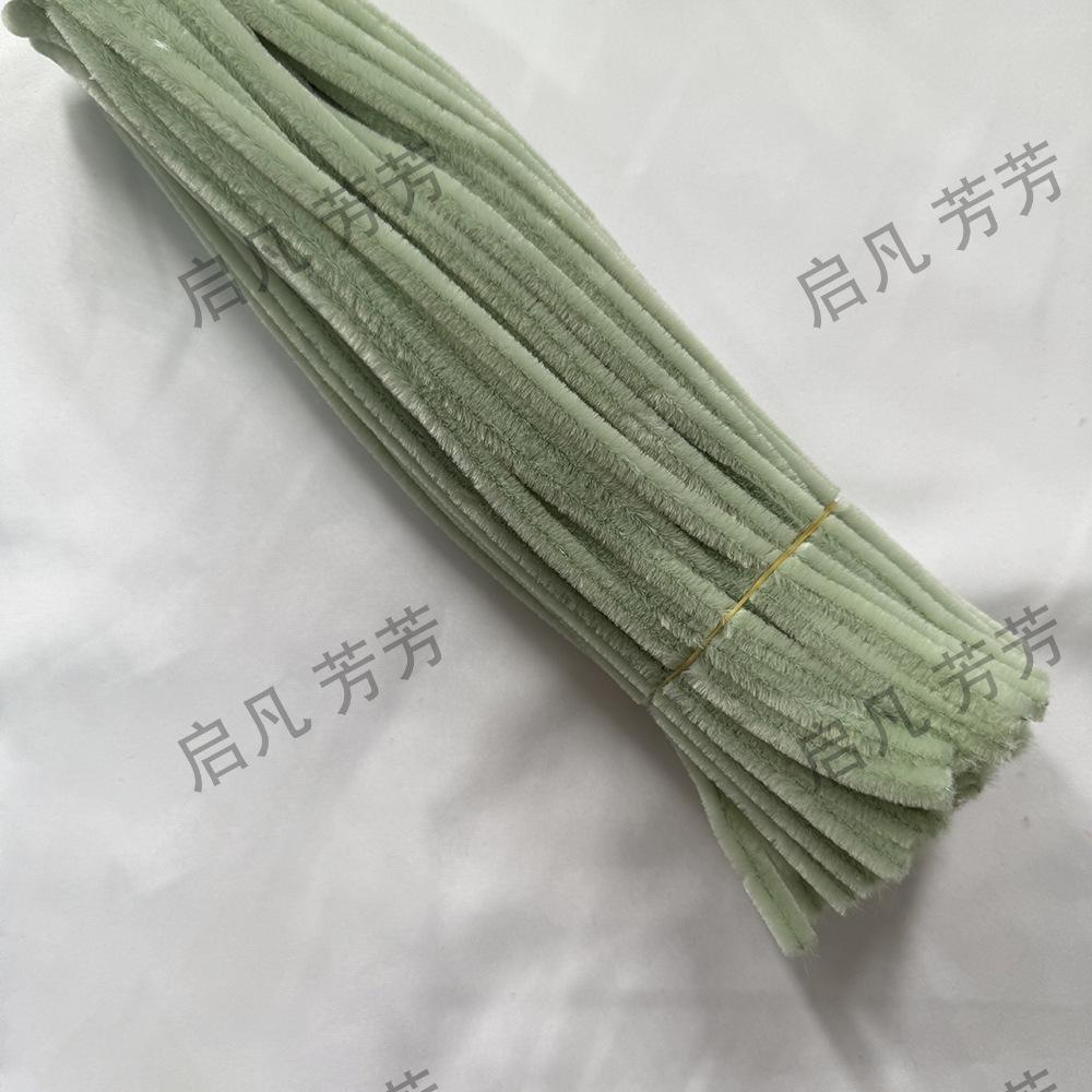 8mm Macaron Color Encrypted Twist Ties Chenille Stems for DIY Toys