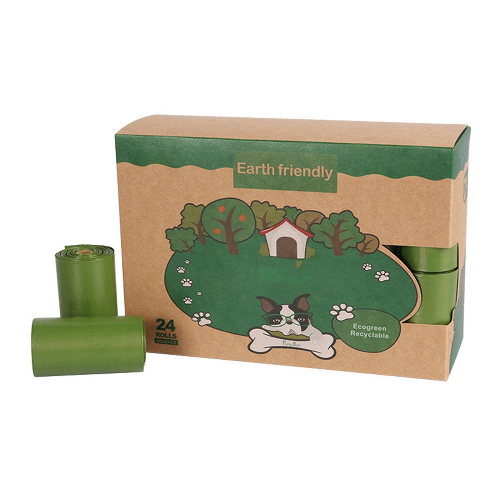 

Biodegradables Dog Cat Pet Poop Bags Rolls Extra Thick Leak Proof Waste Refuse Cleaningup Bags For Outdoor Animals Walking And Travel One Size