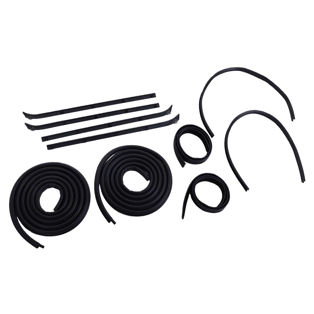 Weatherstrip Seal Kit KD1002 10A Rubber Door Window Weatherstrip Seal Kit Replacement for D W Series 1980 1993