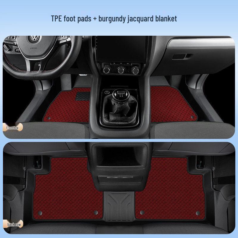 Volkswagen Sagitar Floor Mats & Door Sill Body Kit for Car Interior Style