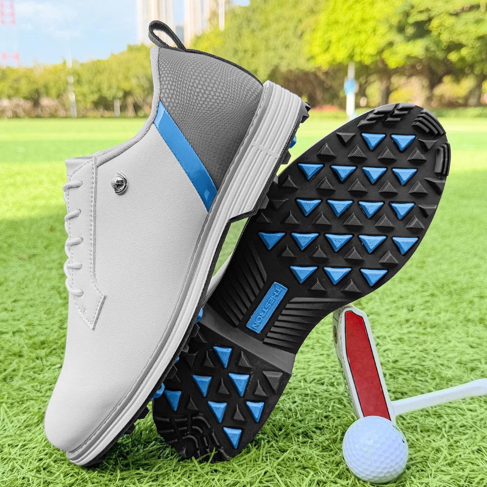 Men's Breathable Non-slip Spikeless Golf Shoes for Outdoor Training