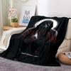 1 Stück Scream Weiche Bequeme Decke Digitaldruck, Ganzjahres Mehrzweck Strickgewebe Bettwäsche, Büro, Sofa Heimdeko Decke