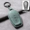 For Nissan N7  N7 Pro N7Max Leather Car Remote Key Case Cover Car Key Shell Anti-Scratch Protector Decorative Accessories
