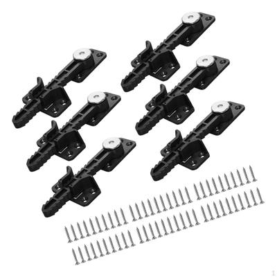 6 soportes de conexión para sofá seccional, accesorio multifuncional para sofá entrelazado.