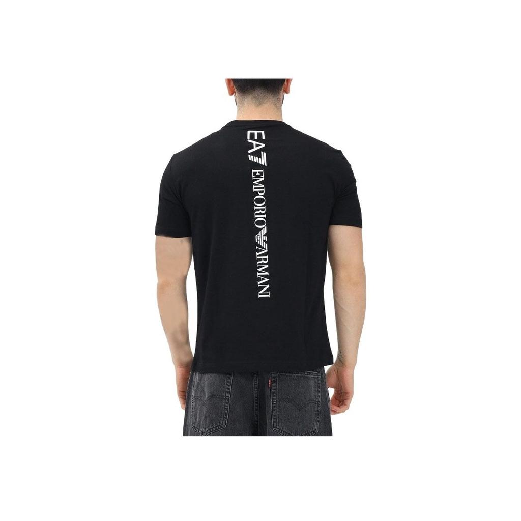 Emporio Armani EA7 Cotton Fitted Short Sleeve Crew Neck Training T-Shirt Men Tops 7M000567-AF10375-MC001
