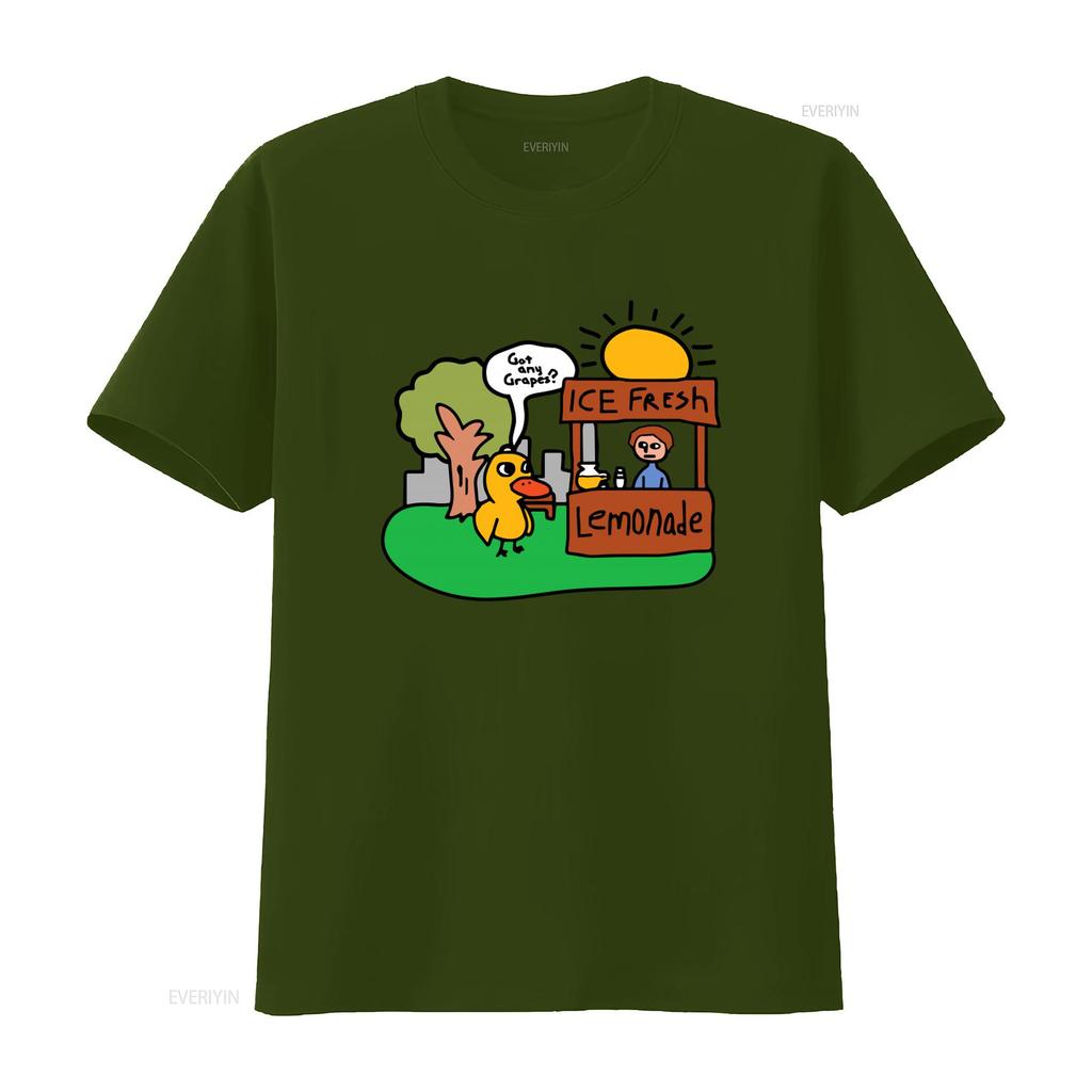 Hast du Trauben Zitronenlimonade Lustiges Entenlied Humor Kinder Limitierte Auflage Bestseller Meme T-Shirt P1597 Vintage Stilvoll