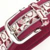 Vintage Retro Reflecterende Hondenhalsband Metalen Gesp Ademend Verstelbaar Buiten Wandelen voor Middelgrote Grote Honden