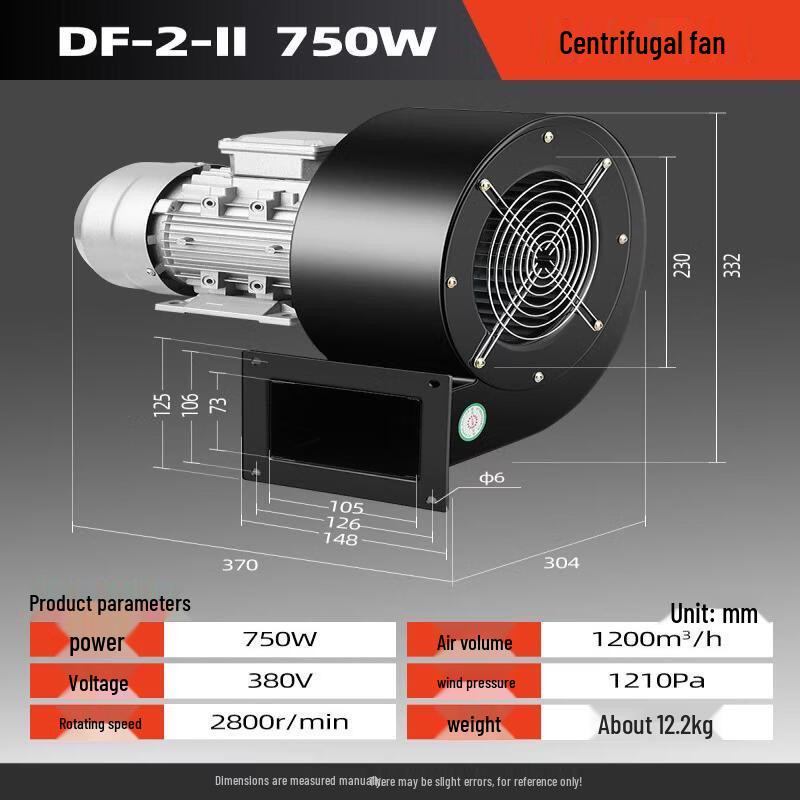 Aokewen DF Standard High-Temperature Centrifugal Fan