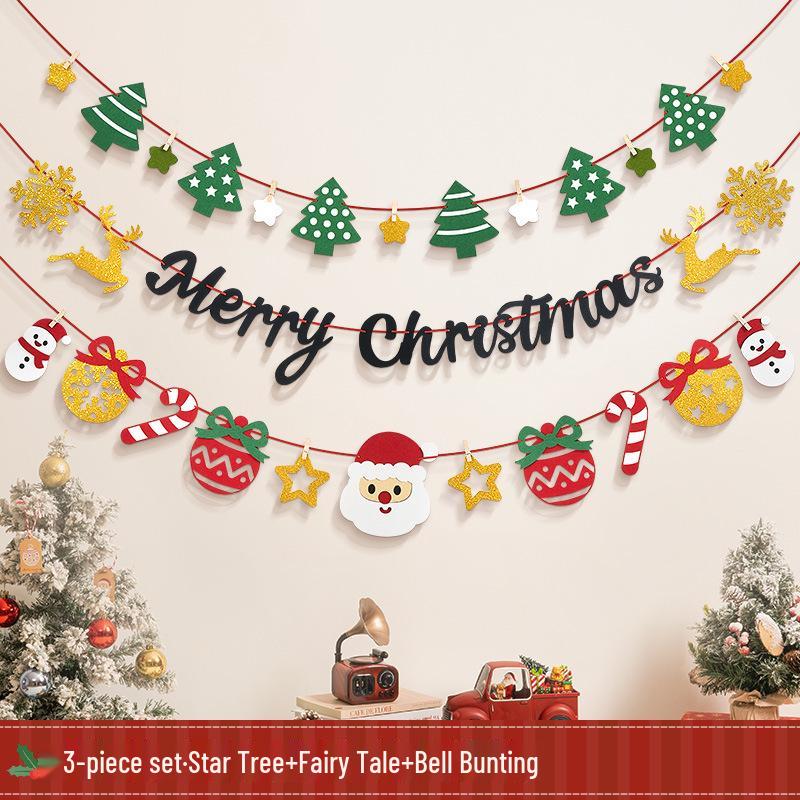 Christmas Tree Ornaments: Festive Banners, Lights & Hanging Decorations