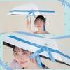 Praised Shading Rate Cut Rate Sunny and Rainy Folding Hachiware Important Blue Ribbon That Ties [2025] Wpc. Parasol, Shading, Chiikawa, Ribbon, Mini,