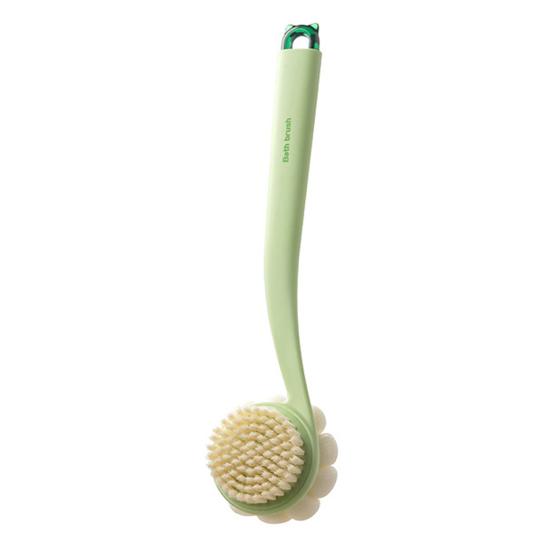 

Yousheng Bath Scrub Brush with Extended Anti-Slip Handle Double-Sided Back Rub Exfoliation Back Scrubber Three-dimensional Massage Brush зелёный
