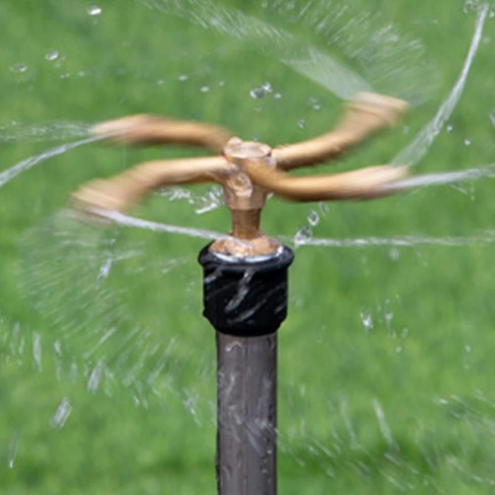 360 Graden Automatische Roterende Sproeier 1/2 Inch Automatische Sproeier Besproeiingsmondstuk Tuinbenodigdheden