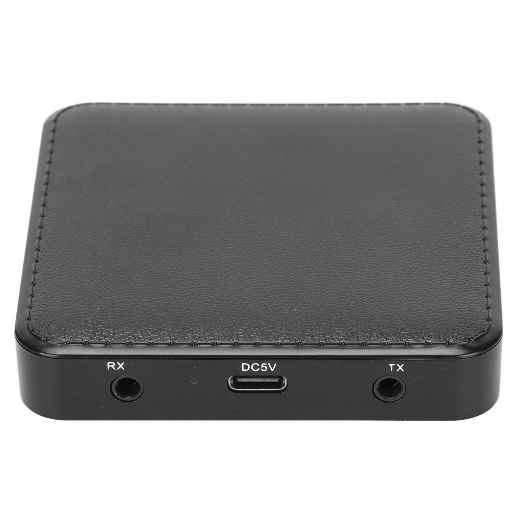 RXTX19 BT 5.0 Transmitter Receiver 2 in 1 Rechargeable 3.5mm BT AUX Adapter for Laptops Smart Phones