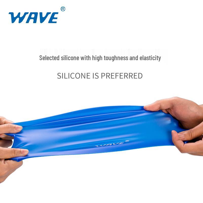 Colorful Silicone Swim Cap for Men & Women – Enlarged, Thickened, Waterproof for Long Hair