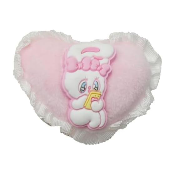 [Crocs] 10015316 10015317 10015318 Esther Bunny Jibbits Shoe Parts Kids Rubber Clog Accessories Unisex Heart