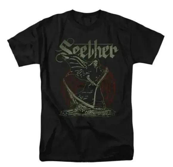 Heavy Metal Seether T Shirt Women Men Rock T-shirt Comfort Top100% Cotton Men's Summer Small Fresh T-Shirt Fashion Trend T-Shirt