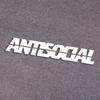 "ANTISOCIAL"Stickers,cool & Funny stickers,Decoration for Car Truck Motorcycles  Laptop