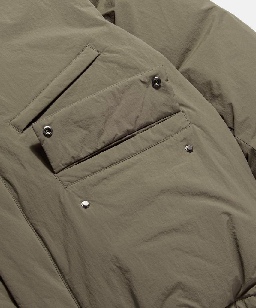 Espionage Dyer Hooded Down Parka Taupe