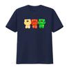 Maglietta Donkey Rhubarb Aphex Twin Vintage per Fan di Musica Design Raro Orso Colorato Stampato H0923 vintage Lavata Alla Moda Casual