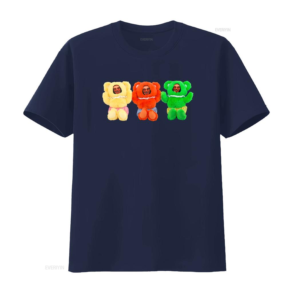 Maglietta Donkey Rhubarb Aphex Twin Vintage per Fan di Musica Design Raro Orso Colorato Stampato H0923 vintage Lavata Alla Moda Casual
