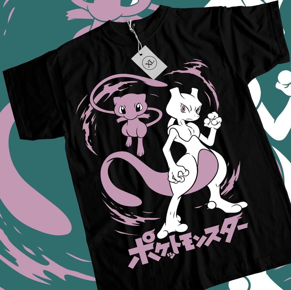 Унисекс Манга Отаку Каваи Забавная Девушка Аниме Манга Черная Футболка Унисекс Футболка XXXL