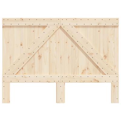 Headboard 140 X 104 Cm Solid Pine Wood
