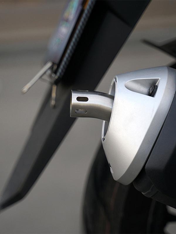 Motorcycle Exhaust Defcorative Exhaust Elbow Pipe Decorative Protection Pipe Rear Section Elbow Tail Pipe Exhaust Tips for Car