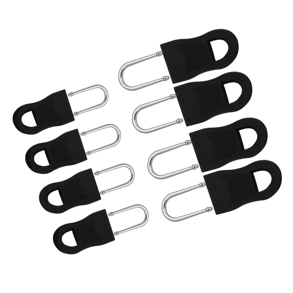 8Set/Bag Replacement Zipper Puller For Clothing Zip Fixer For Travel Bag Suitcase Backpack Zipper Pull Fixer For Tent