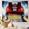 BBack To The Future Tapestry Customizable Tapestries Of Various Styleswall Hangings Celebrity Photo Printingwall Hangings
