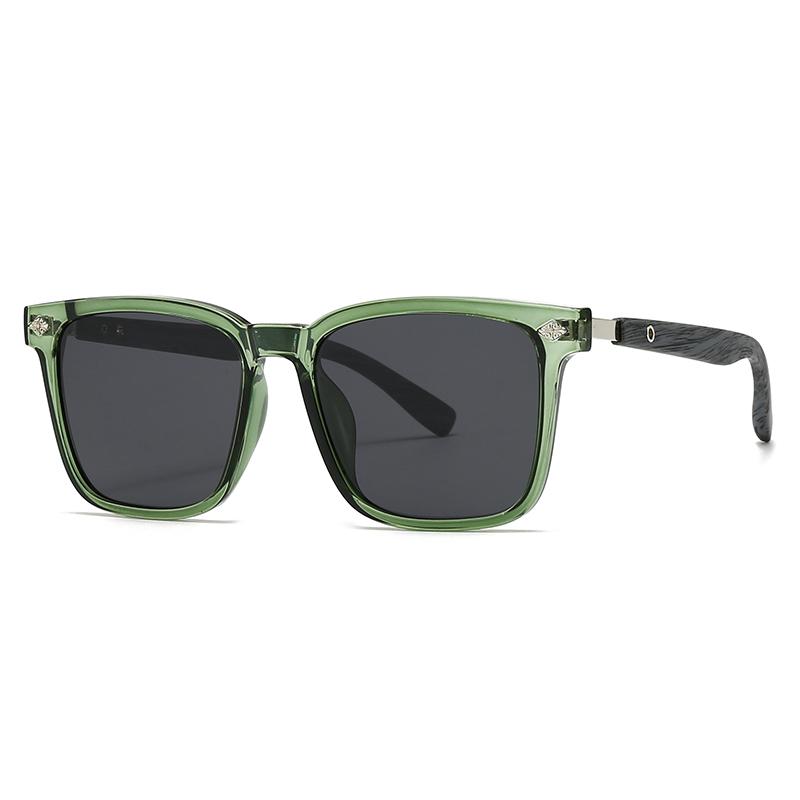 New 1 1mm Thick Square Frame Sunglasses for Men and Women Trendy UV Protection 553876