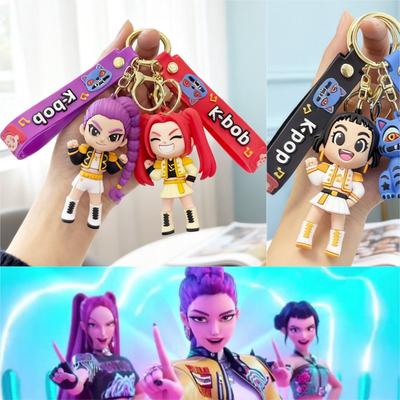 Kpop Lovec démonov Narodeninová párty darčeky kľúčenky Kpop Anime fanúšikovia Prívesky na batoh Kľúčenka Nový rok 2026 Vianočné darčeky