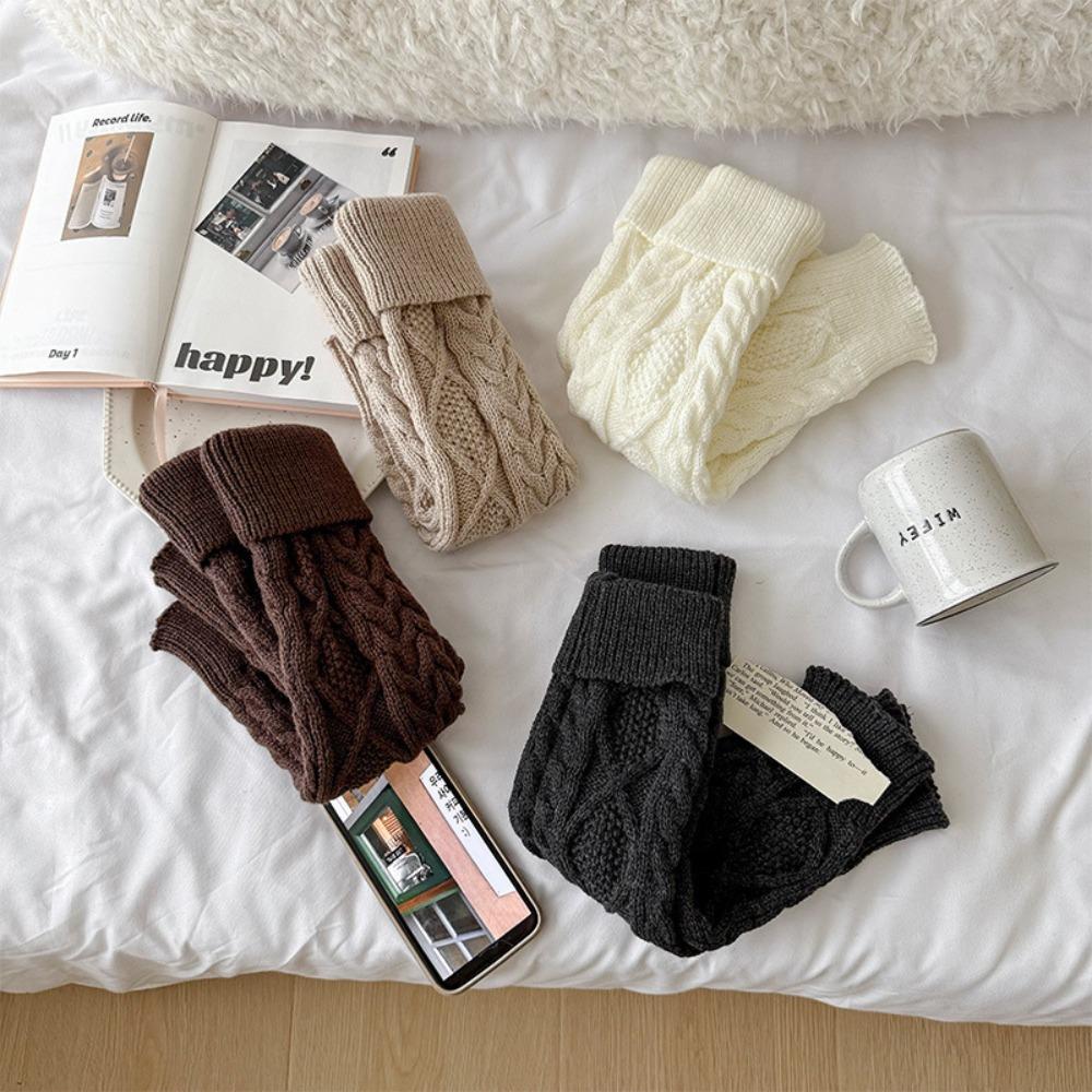 Jk Lolita Leg Warmers Y2k Boot Cuffs New Warm Foot Cover  Gifts