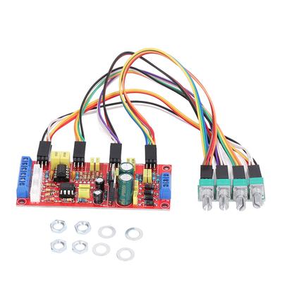 Scheda Preamp NE5532 con Controllo Volume Modulo Amplificatore di Potenza con Tonalità Alti Medi Bassi