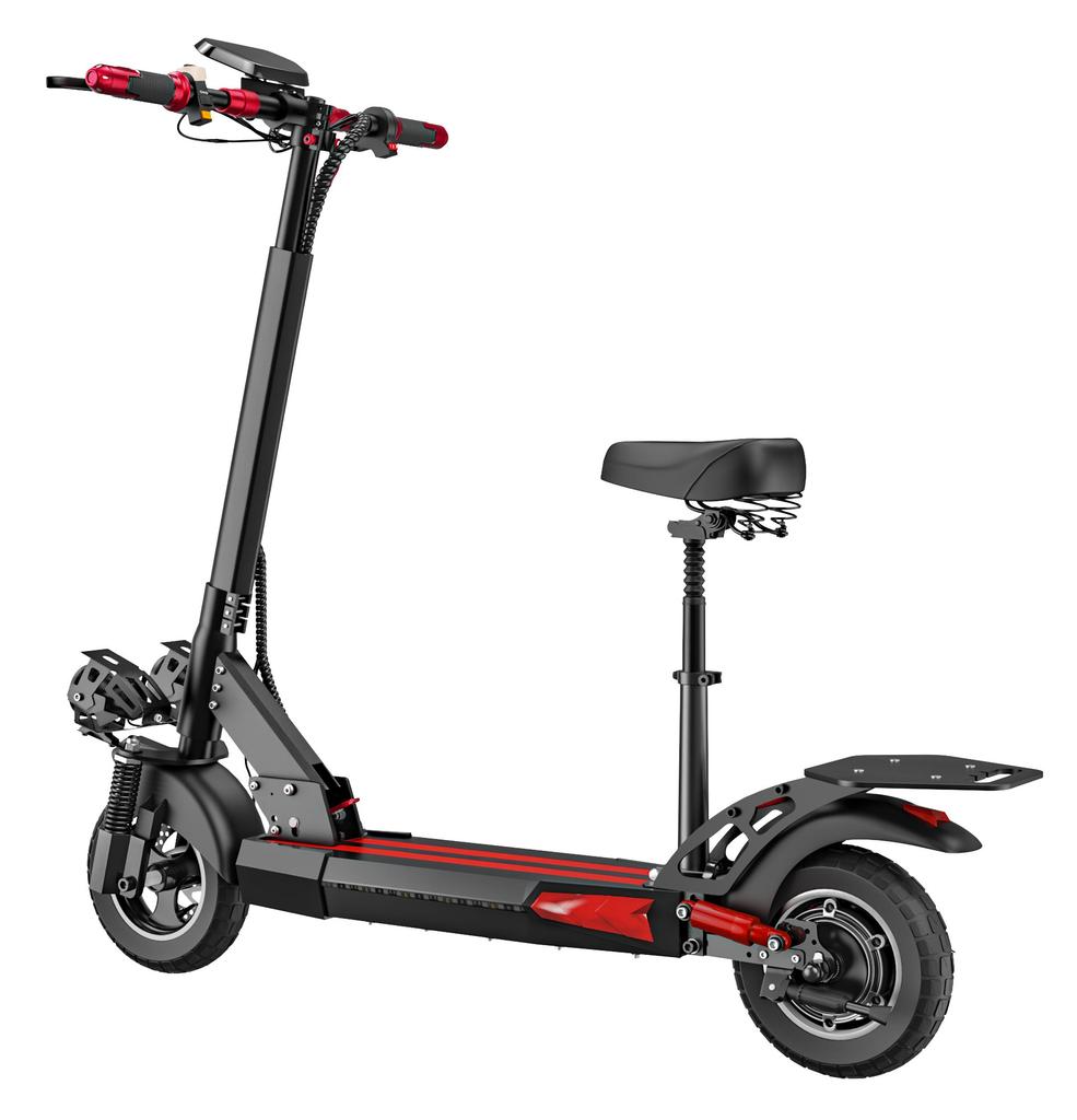 Cheevalry X9 PRO Adult Electric Scooter With Seat 1000W Motor 48V21Ah Battery 10 Inch Inflatable Tire 120KG Load 45KM/H Top Speed E-Scooter